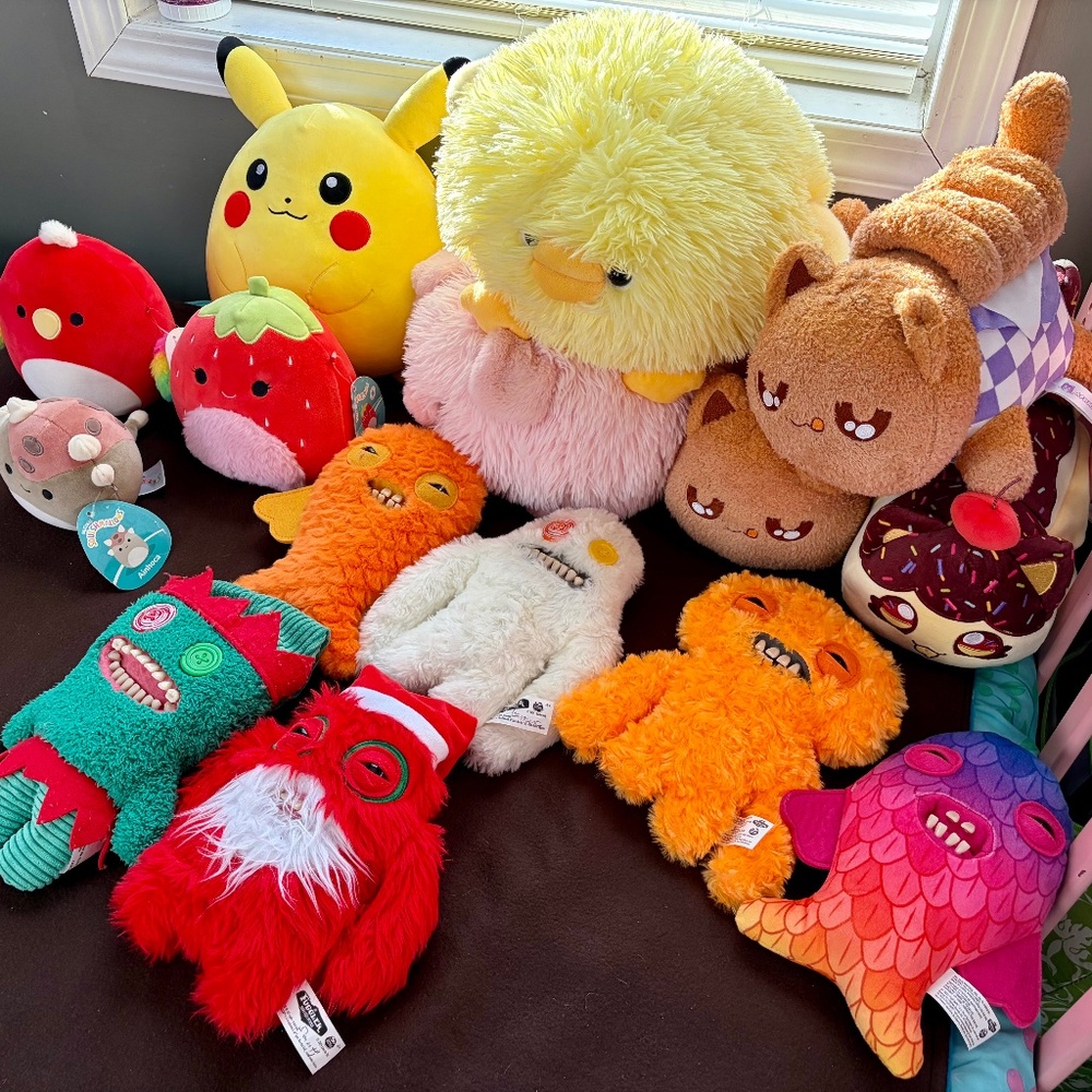 Name brand stuffed animal bundle